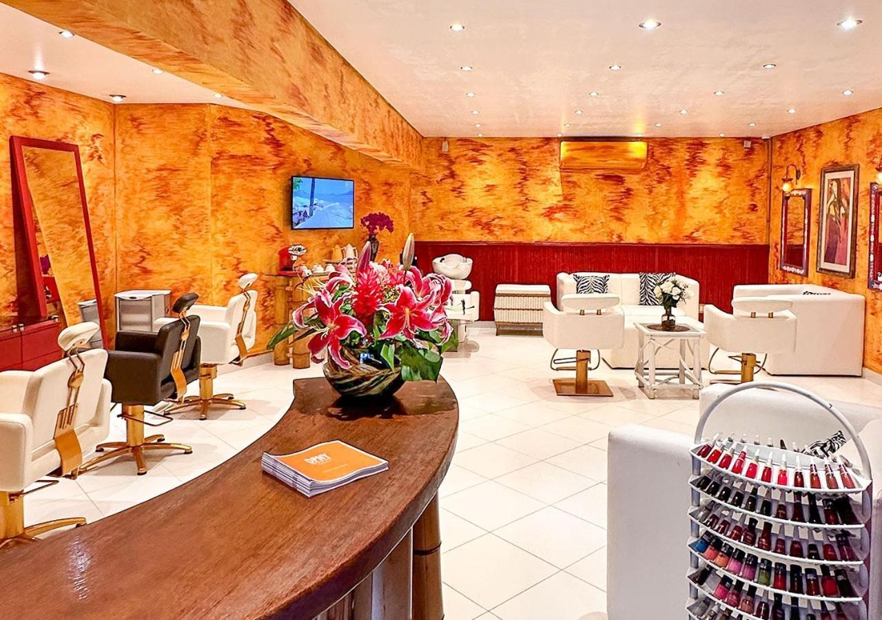 Dpny Beach Hotel & Spa Ilhabela Bagian luar foto Salon interior