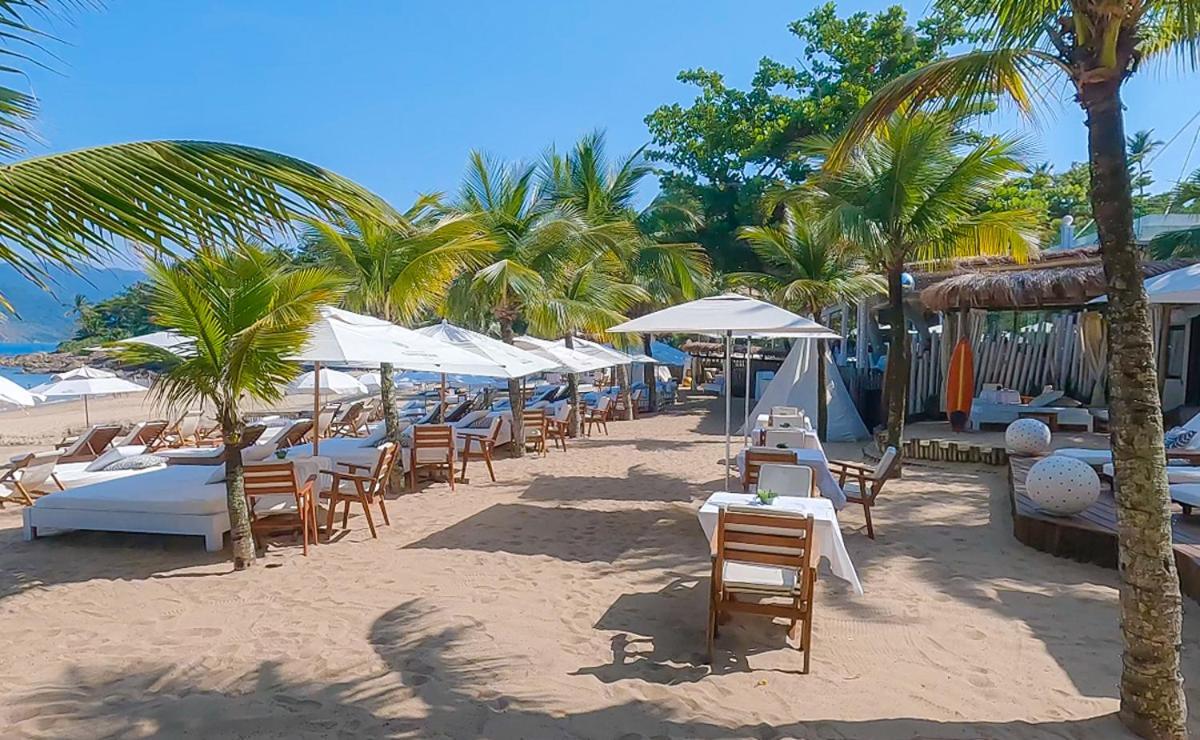 Dpny Beach Hotel & Spa Ilhabela Bagian luar foto Beach Club